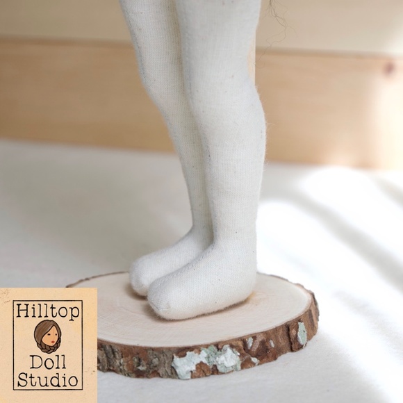 Fabric Doll "Willow" Handcrafted Textile Cloth Heirloom Primitive Doll - Picture 12 of 15